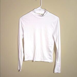 White Long Sleeve Women's Top